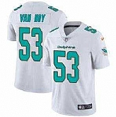 Nike Dolphins 53 Kyle Van Noy White Vapor Untouchable Limited Jersey Dzhi,baseball caps,new era cap wholesale,wholesale hats